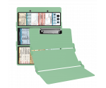 WhiteCoat Clipboard® Trifold - Mint Critical Care Edition